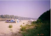 Campsite near the Wabash River