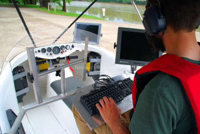 Hovercraft-based Munitions Detection System